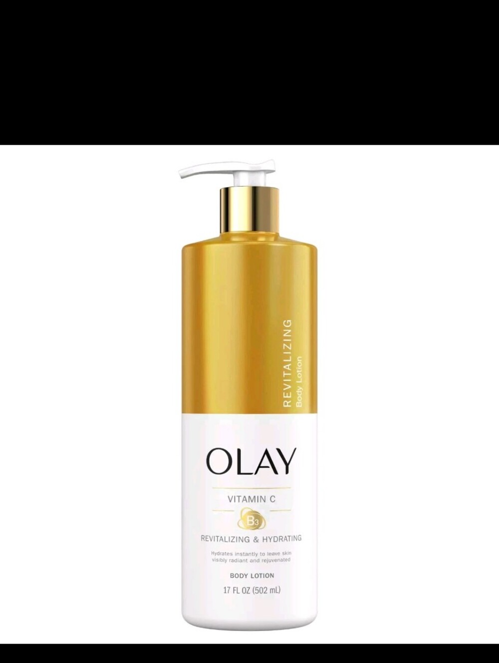 Olay Vitamin C & B3 Brightening Revitalizing Hydrating Body Lotion 17 FL OZ NEW